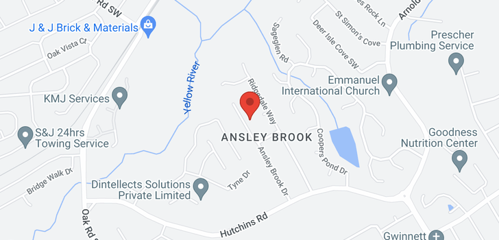 map of 363 Ansley Brook Drive